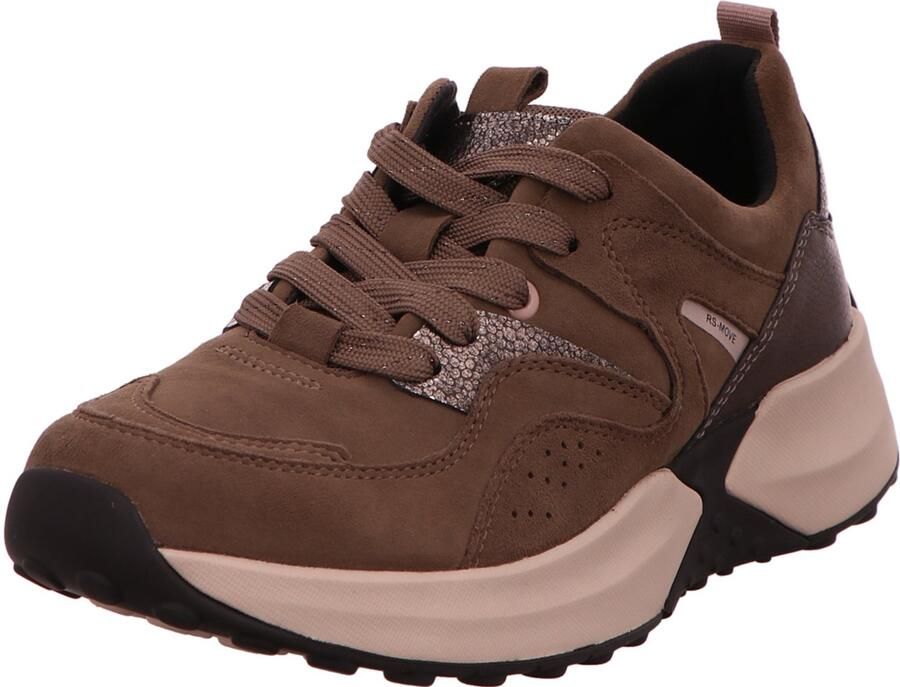 Gabor Rollingsoft Sneakers met sleehak veterschoen halfhoge schoen vrijetijdsschoen met extra ritssluiting - Foto 3