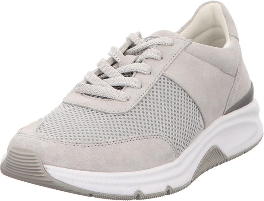Gabor Rollingsoft Sneakers met sleehak in sportief ontwerp vrijetijdsschoen lage schoen veterschoen