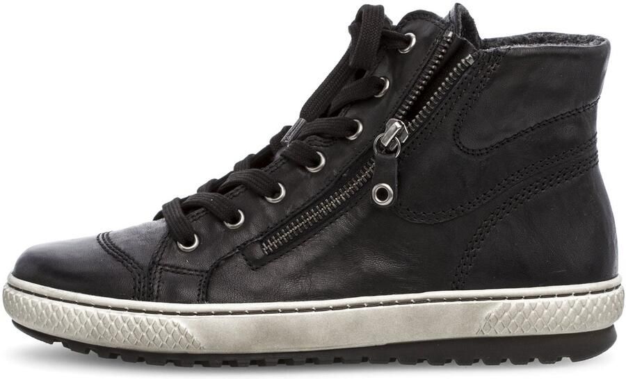 Gabor Dames Veterschoenen zwart