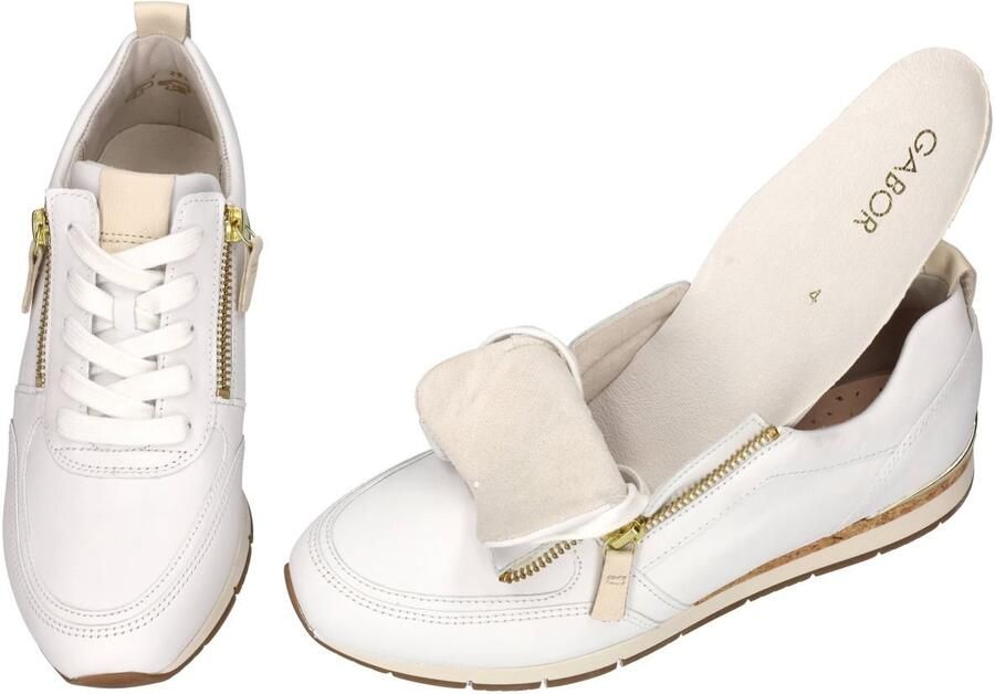 Gabor -Dames wit sneakers - Foto 1