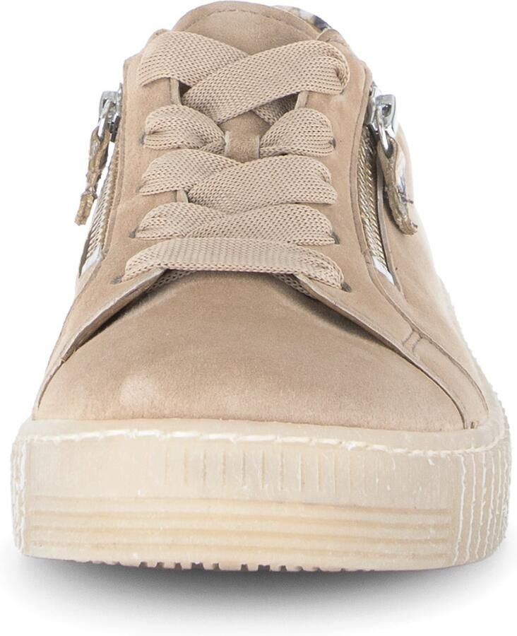 Gabor -Dames zandkleur sneakers