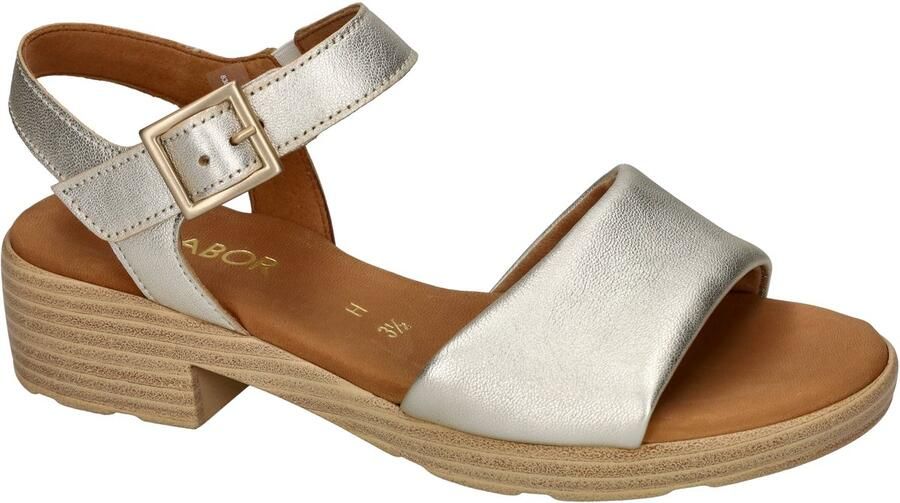 Gabor -Dames zilver sandalen