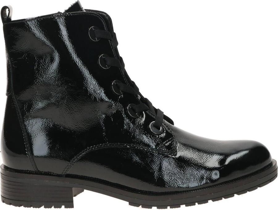Gabor Dames Veterboots 795.2 Zwart