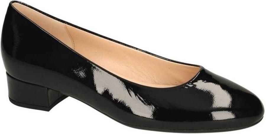 Gabor Comfortabele Leren Ballerina`s Black Dames - Foto 4