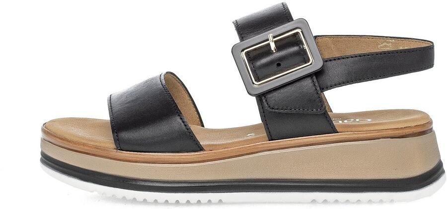 Gabor Sleehaksandaaltjes Rhodos bandensandaal zomerschoen sandaal in breedte g (=wijd)