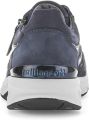 Gabor Rollingsoft Plateausneakers veterschoen halfhoge schoen met de typische rollingsoft-loopzool - Blauw