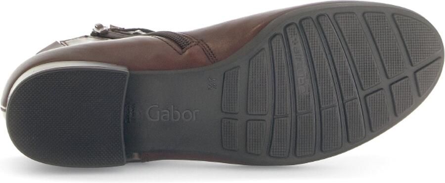 Gabor enkellaars 72.713.54 Bruin Wijdte H