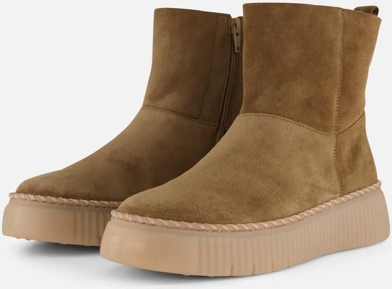 Gabor Enkellaarsjes cognac Suede Dames - Foto 2