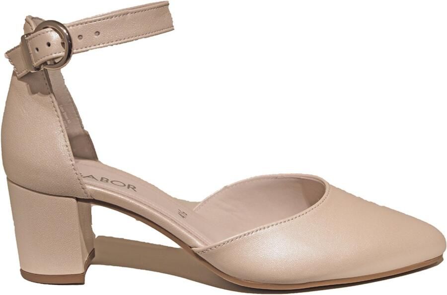 GABOR Sandalen met Hak Dames 340 Maat: 36 Materiaal: Leer Kleur: Wit - Foto 3