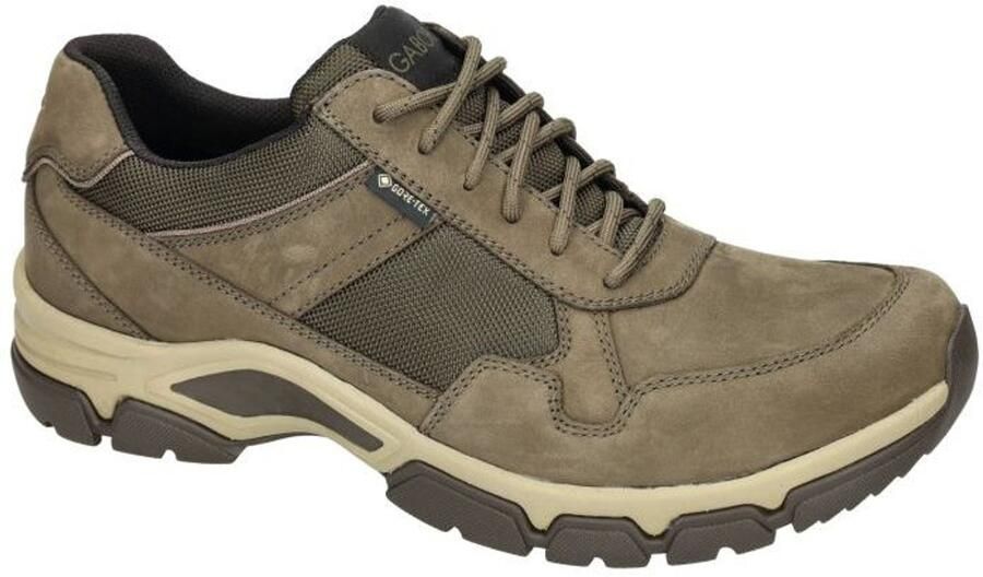 Gabor -Heren groen olijf sneakers