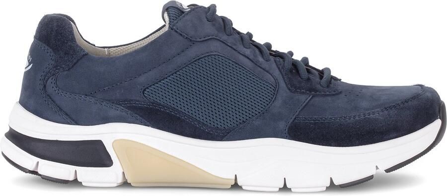 Gabor HEREN SNEAKERS BLAUW 8009.15.01 DREAMVELOUR NUB MESH-MARINE JEANS AZUR G½