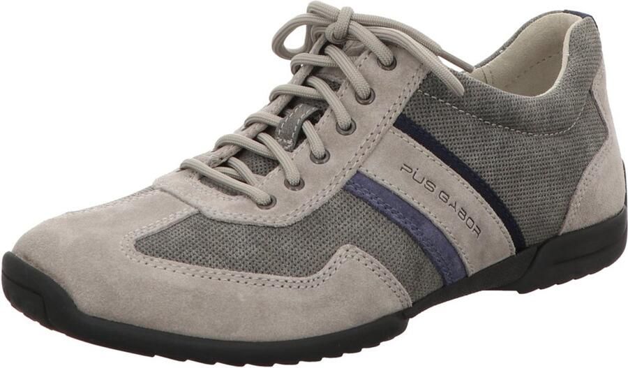 Pius Gabor Sneakers vrijetijdsschoen lage schoen veterschoen met logo wijdte g (=wijd)