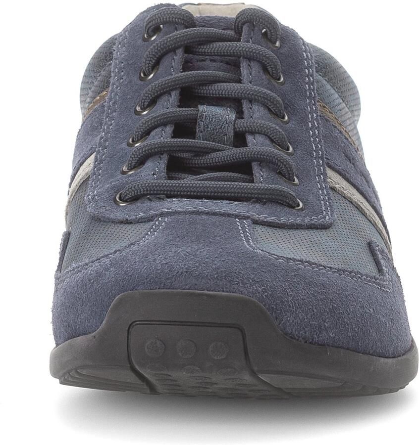 Pius Gabor Sneakers vrijetijdsschoen lage schoen veterschoen met logo wijdte g (=wijd)