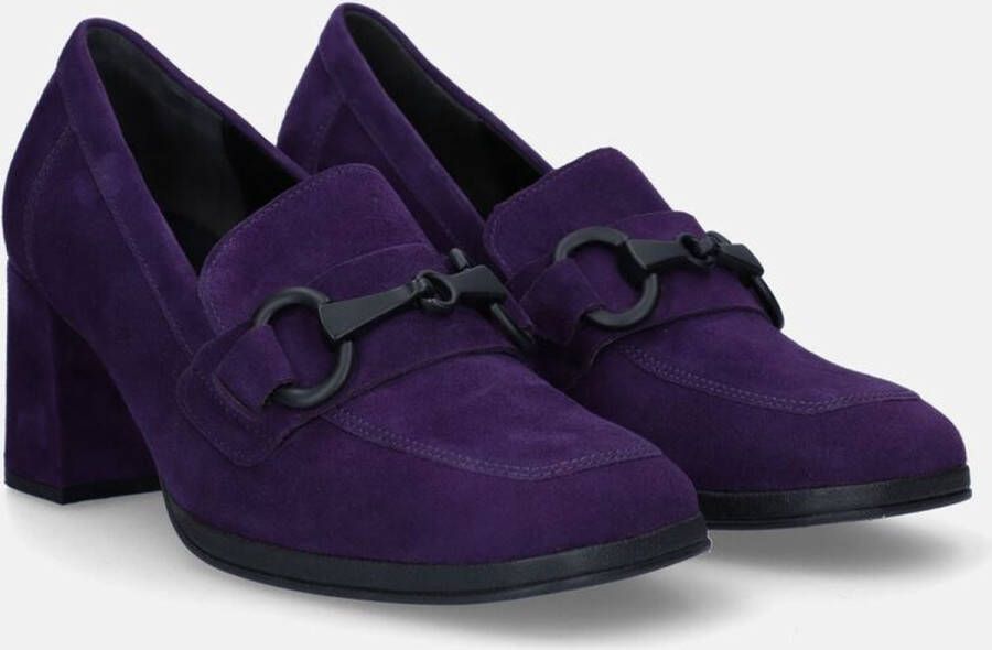 GABOR Pumps Dames 292 Maat: 38 5 Materiaal: Suède Kleur: Paars - Foto 2