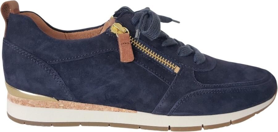 Gabor 83.411.16 Dames Sneakers blauw