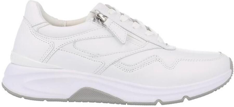 Gabor Comfortabele Rollingsoft sneaker voor dames White Dames - Foto 4