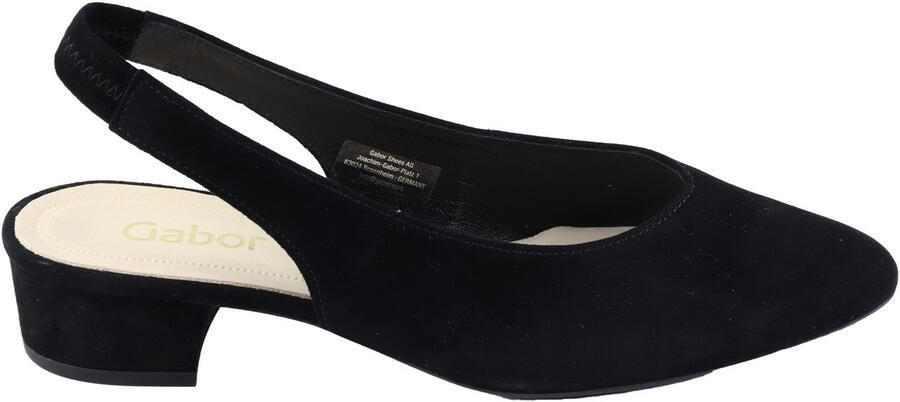 Gabor Slingback pumps blokhak avondschoen zomerschoen met elastische band