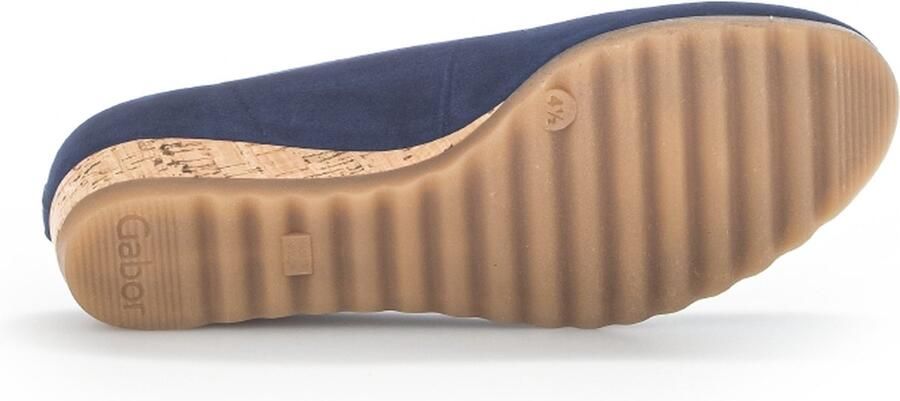 Gabor Pumps met sleehak met comfortabele elastieken rand