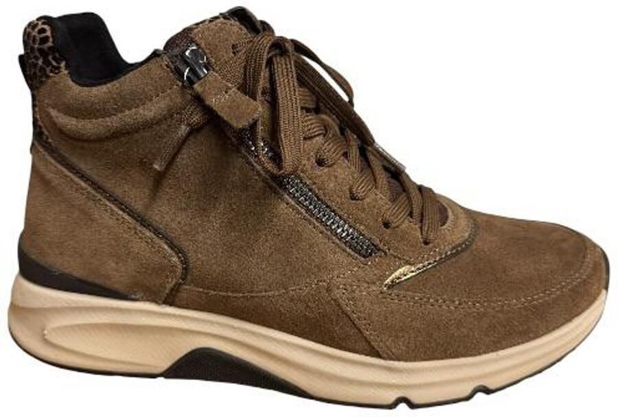 Gabor Rollingsoft Veterschoenen Hoog cognac - Foto 2