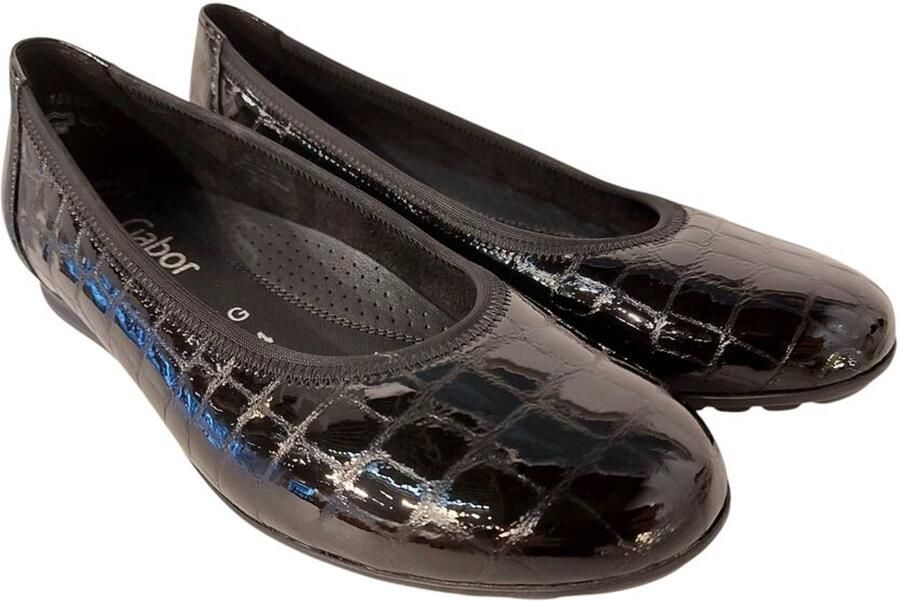 Gabor Instappers 72.620.87 Zwart Lak