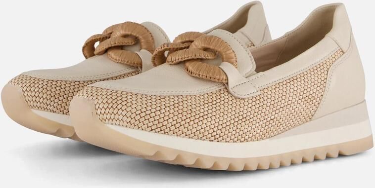 Gabor Instappers sleehak ballerina lenteschoen met beklede sierketting - Foto 2