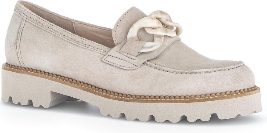 Gabor Instappers Dames Instapschoenen Damesschoenen Suède 25.240 sue Zand - Foto 13