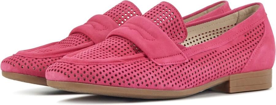 Gabor Instappers Dames Instapschoenen Damesschoenen Suède 22.424 Fuchsia - Foto 15
