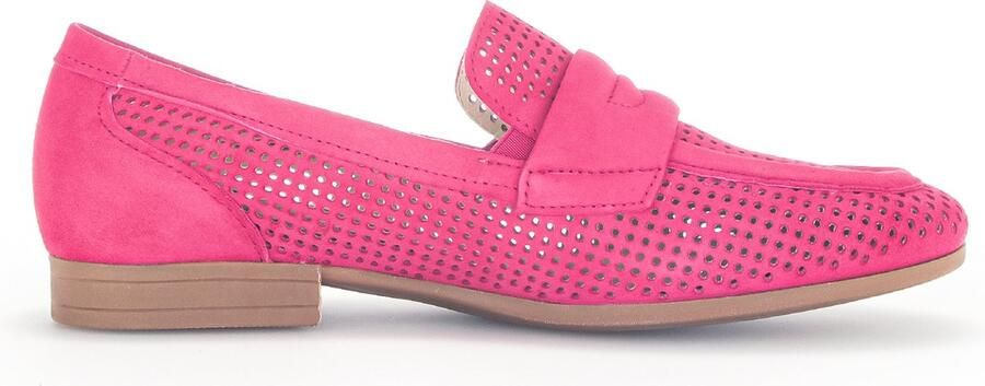 Gabor Instappers Dames Instapschoenen Damesschoenen Suède 22.424 Fuchsia - Foto 14