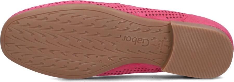 Gabor Instappers Dames Instapschoenen Damesschoenen Suède 22.424 Fuchsia - Foto 17