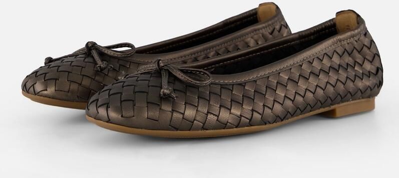 Gabor Instappers Metallic bruin