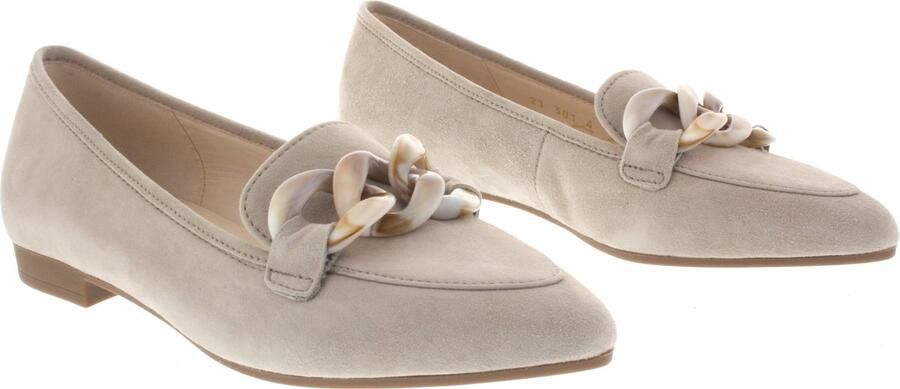 Gabor Stijlvolle Suède Loafer voor Dames Beige Dames - Foto 5