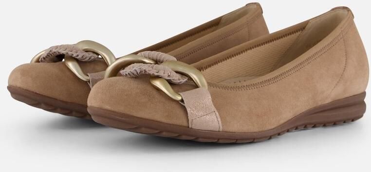 Gabor Ballerina's Florence sleehak comfortabele schoen slipper zakelijke schoen in breedte g (=wijd)
