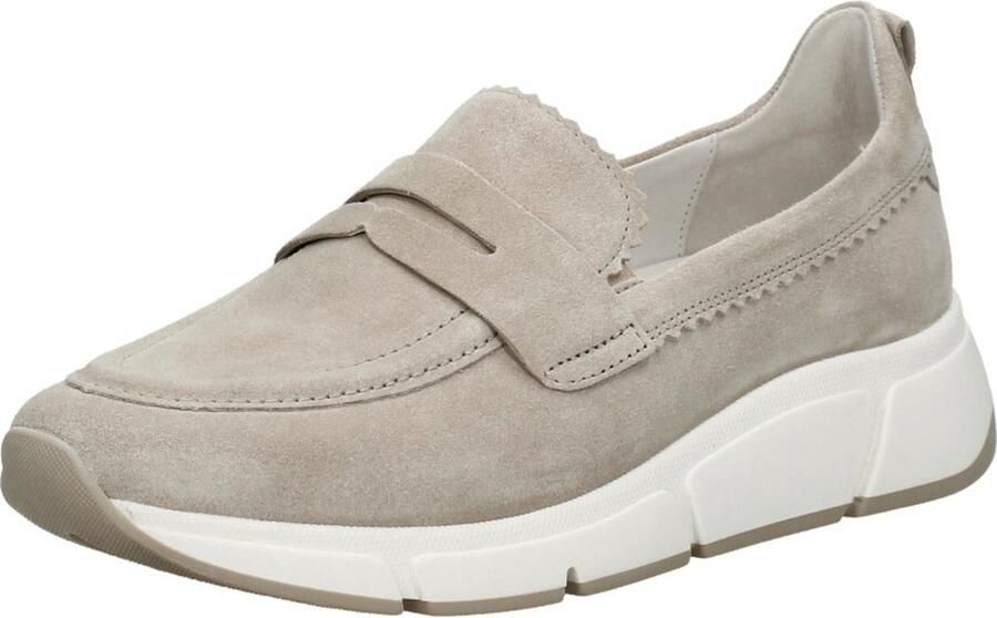 Gabor Instapper Dames Instapschoenen Damesschoenen Suède 86.484 sue Taupe - Foto 7