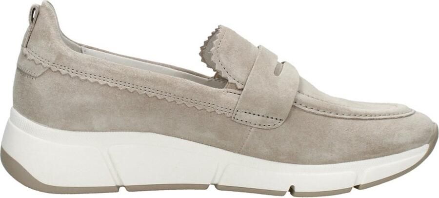 Gabor Instapper Dames Instapschoenen Damesschoenen Suède 86.484 sue Taupe - Foto 14