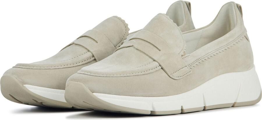 Gabor Instapper Dames Instapschoenen Damesschoenen Suède 86.484 sue Taupe - Foto 13
