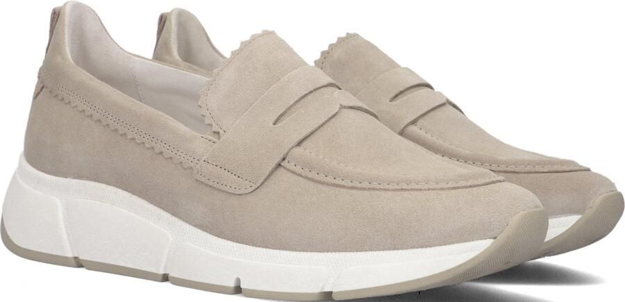 Gabor Instapper Dames Instapschoenen Damesschoenen Suède 86.484 sue Taupe - Foto 10