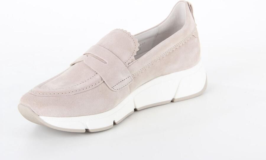 Gabor Instapper Dames Instapschoenen Damesschoenen Suède 86.484 sue Taupe - Foto 8