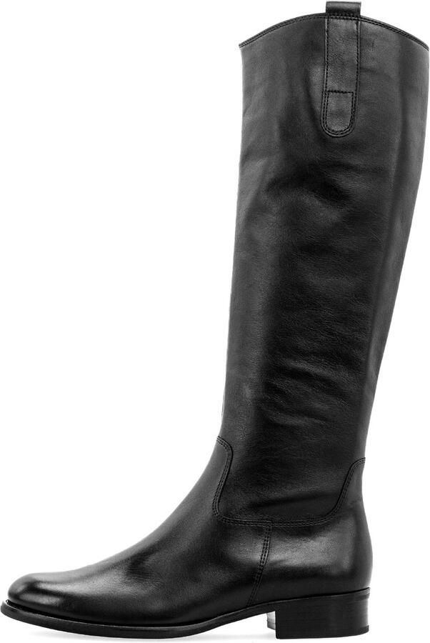 Gabor lange laars schachtwijdte S 71.648.27 Zwart