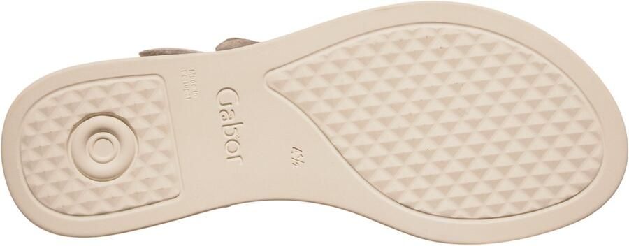 Gabor leren dames sandalen met luipaardprint