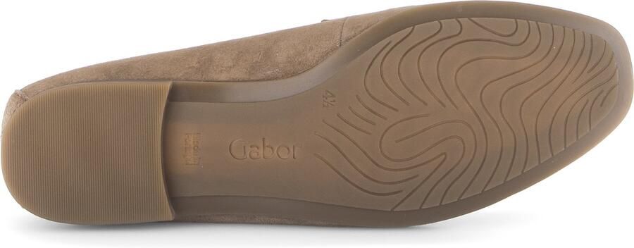 Gabor luxe bruin suède loafers