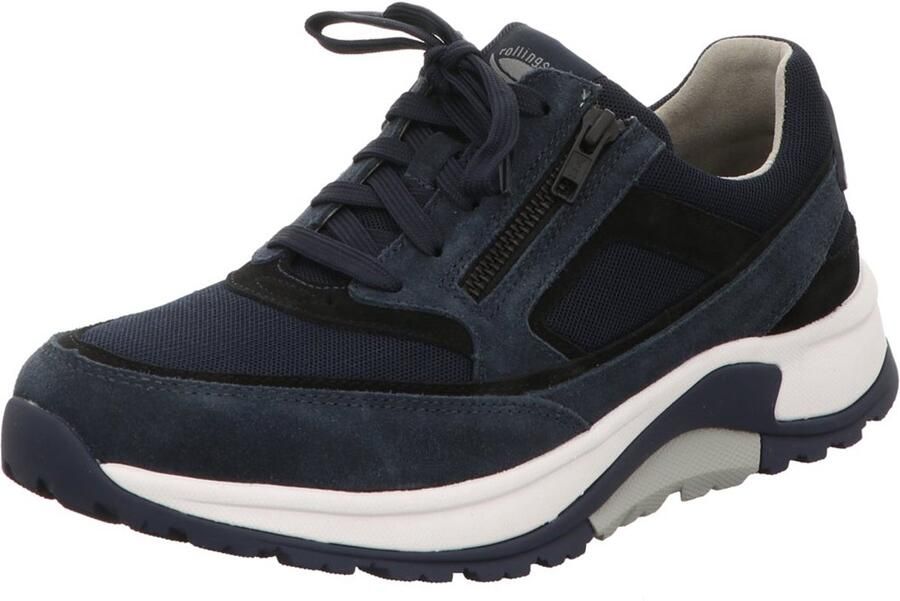 Gabor Rollingsoft Sneakers met sleehak veterschoen lage schoen vrijetijdsschoen buitenrits g-breedte - Foto 2