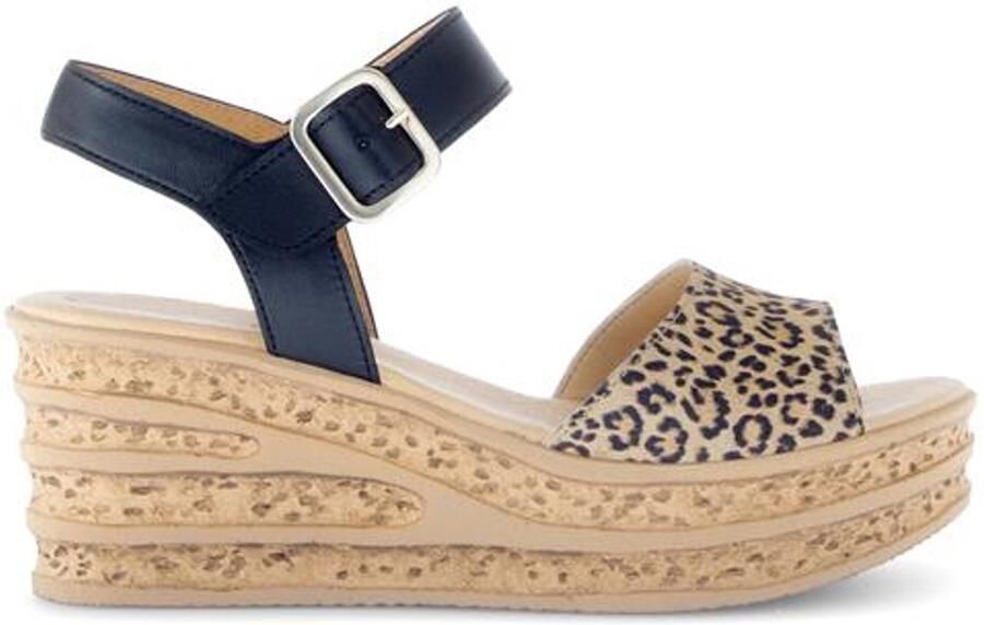 Gabor plateau sleehak panter zwart 64.651.32 PANTER