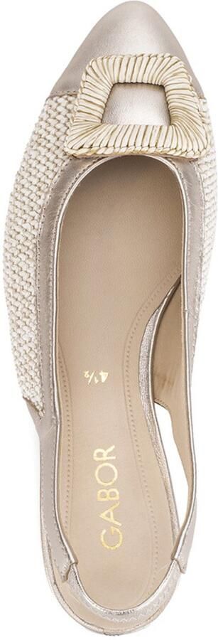 Gabor Pump Goud Beige