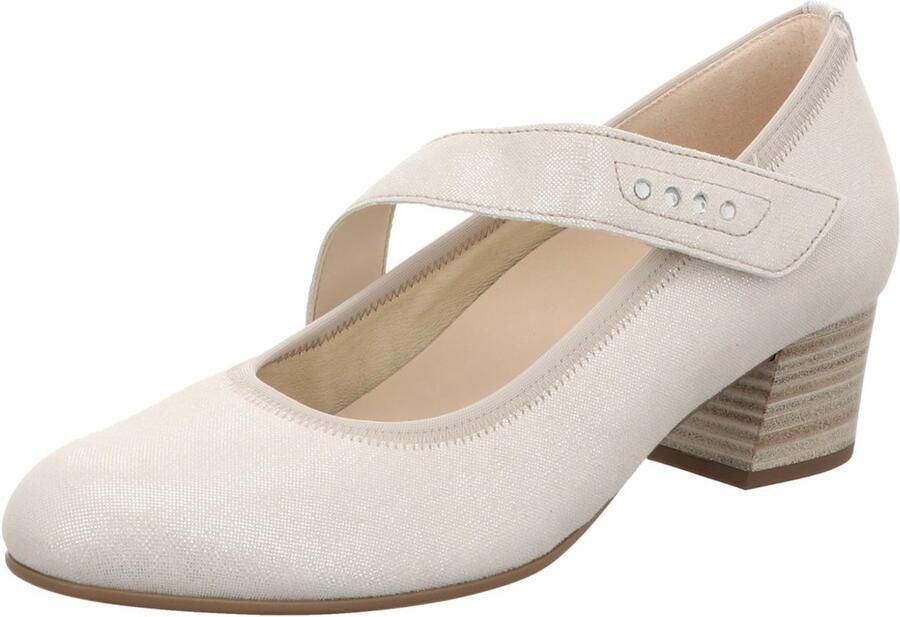 Gabor Comfort Wit Metallic Schoen H-leest