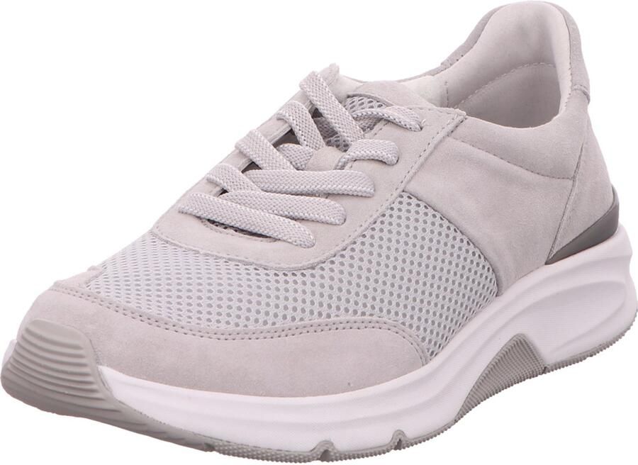 Gabor Zilveren Veterschoenen voor wandelen Gray Dames