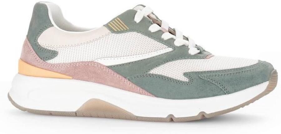 Gabor Rolling Soft art 86.895 48 groen multi dames veter