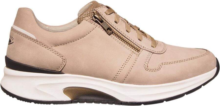 Gabor Rolling Soft beige nubuck heren sneakers