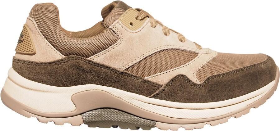 Gabor Rolling Soft groene suède heren sneakers