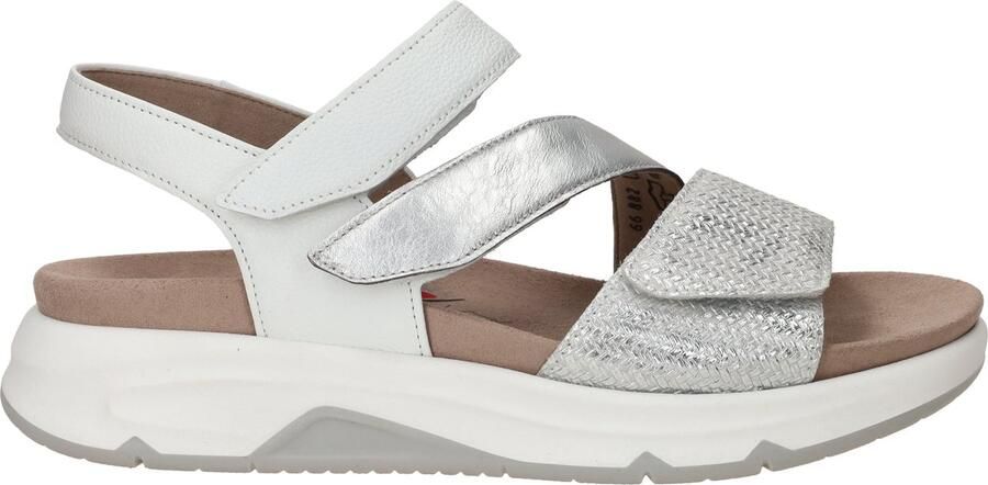 Gabor Rollingsoft Gabor Rolling Soft Leren Dames Sandalen Wit