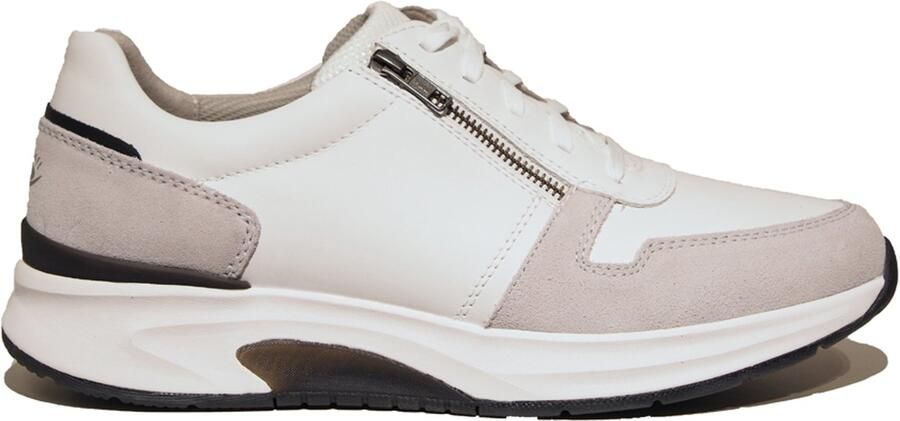 Gabor Rolling Soft witte leren heren sneakers